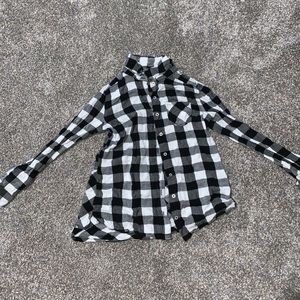 black and white flannel from target